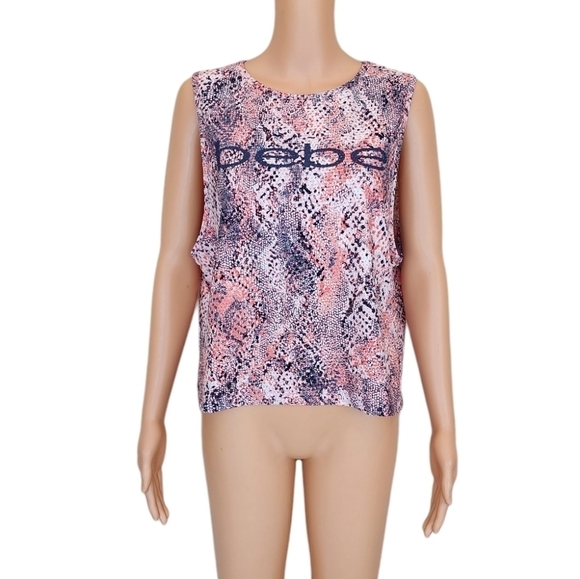FIRM PRICE🔥Bebe multi print sleeveless top - Picture 1 of 10